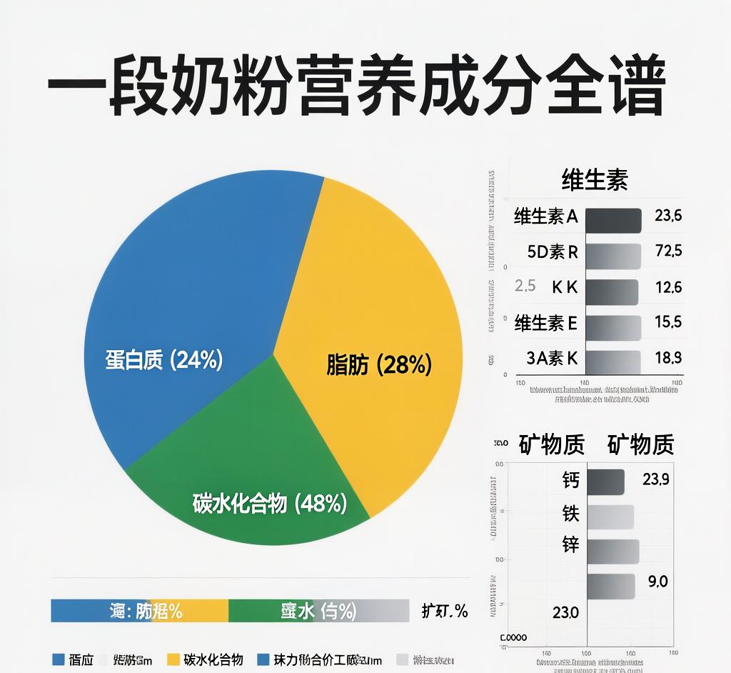 营养成分丰富的一段奶粉品牌