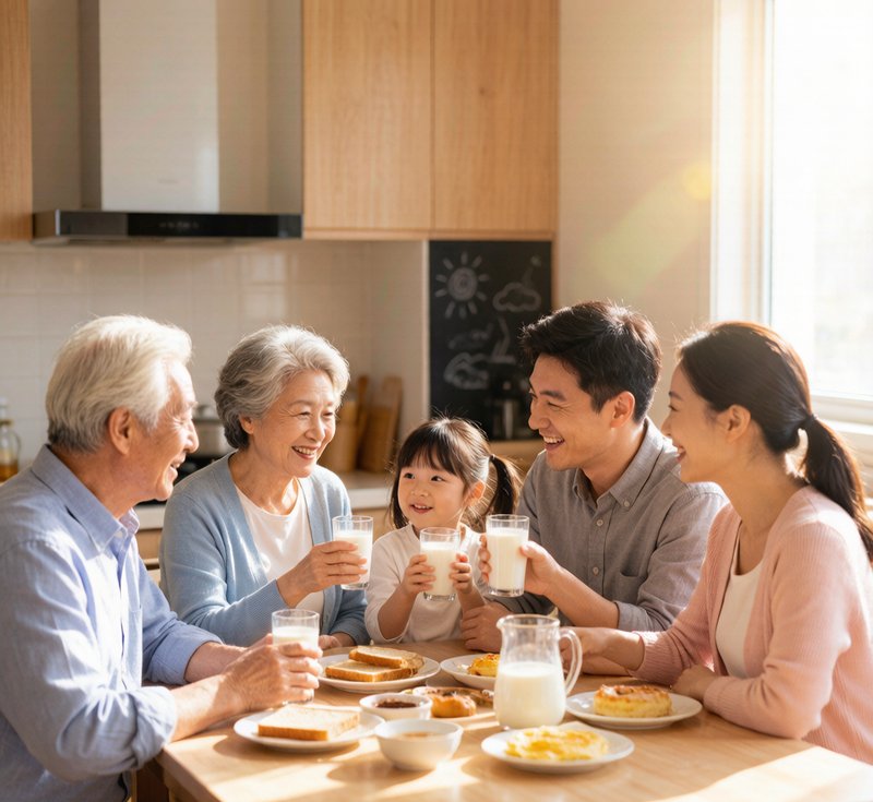 喝奶粉对身体的好处:从婴幼儿到成年人的全年龄段营养解读