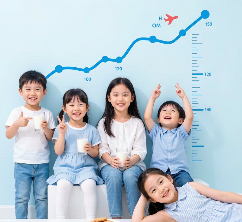 儿童成长奶粉哪个牌子好?2026年5款热门品牌从骨骼到大脑的全维度对比