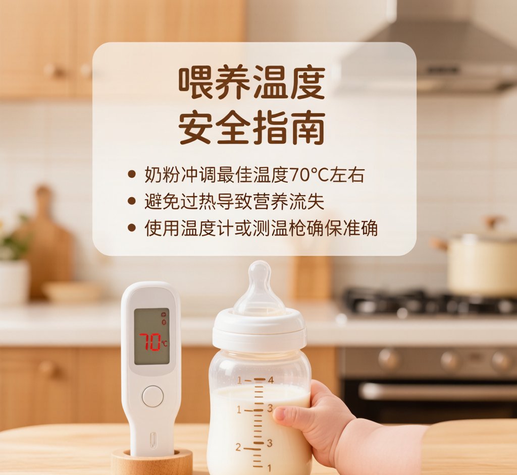 冲奶粉水温多少合适?WHO建议70℃背后的科学依据与实操指南