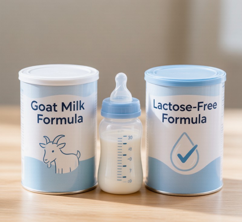 羊奶粉和无乳糖奶粉哪个更好？乳糖不耐受宝宝的配方选择实测对比
